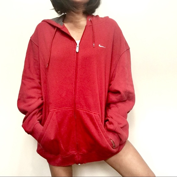 Nike Jackets & Blazers - NIKE Oversized Hoodie Jacket